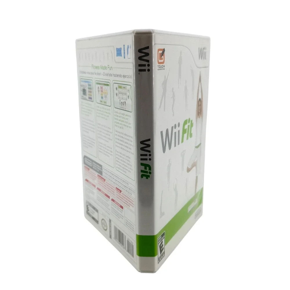 Nintendo Wii - Wii Fit Video Game with Manual and Inserts RVL-RFNE-USA Tested